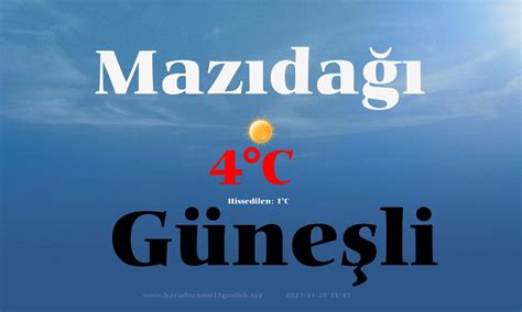 mardin mazıdağı hava durumu 7 günlük